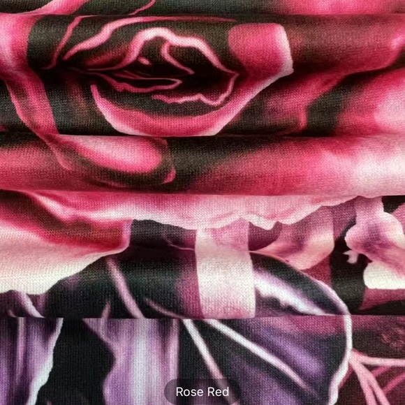 🔴 CLEARANCE 🏷️ NWT PINK ROSE ZIPPER TANK TOP SLEEVELESS BLOUSE Women’s 1X 14 - Picture 5 of 7